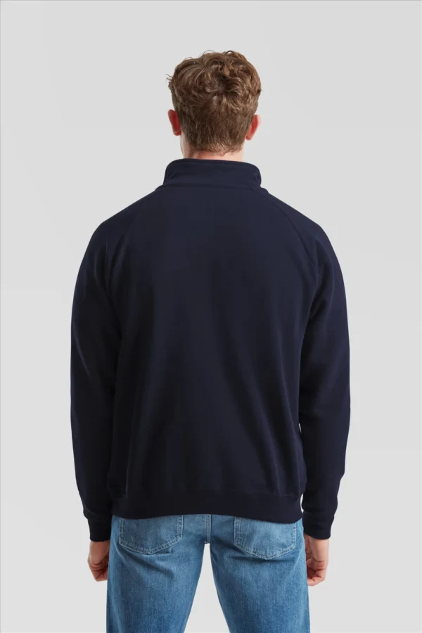 Fruit of the Loom Classic Zip Neck Sweat