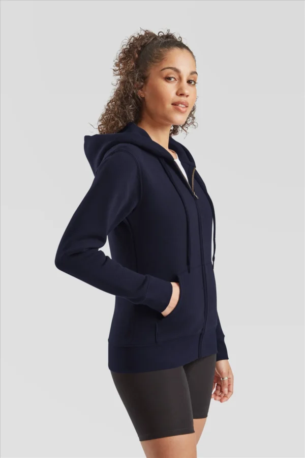 Fruit of the Loom Lady-Fit Premium Hooded Sweat Jacket