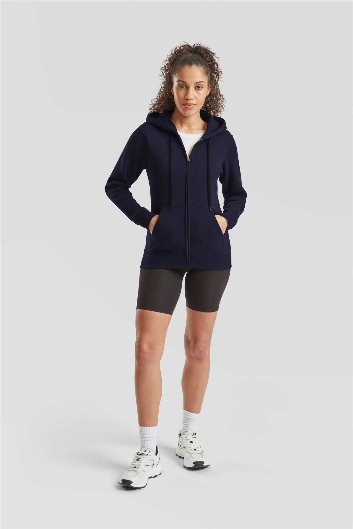 Fruit of the Loom Lady-Fit Premium Hooded Sweat Jacket