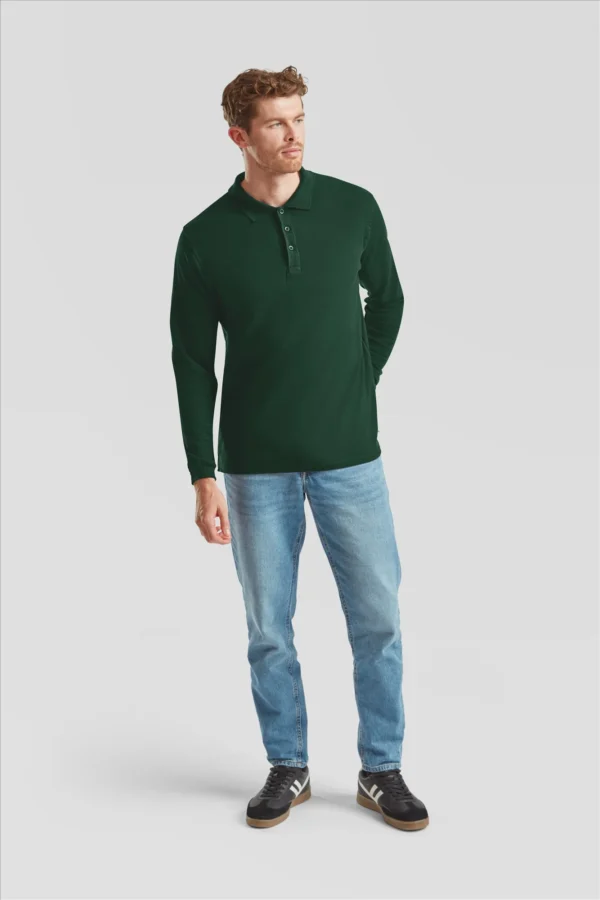 Fruit of the Loom Premium Polo Longsleeve