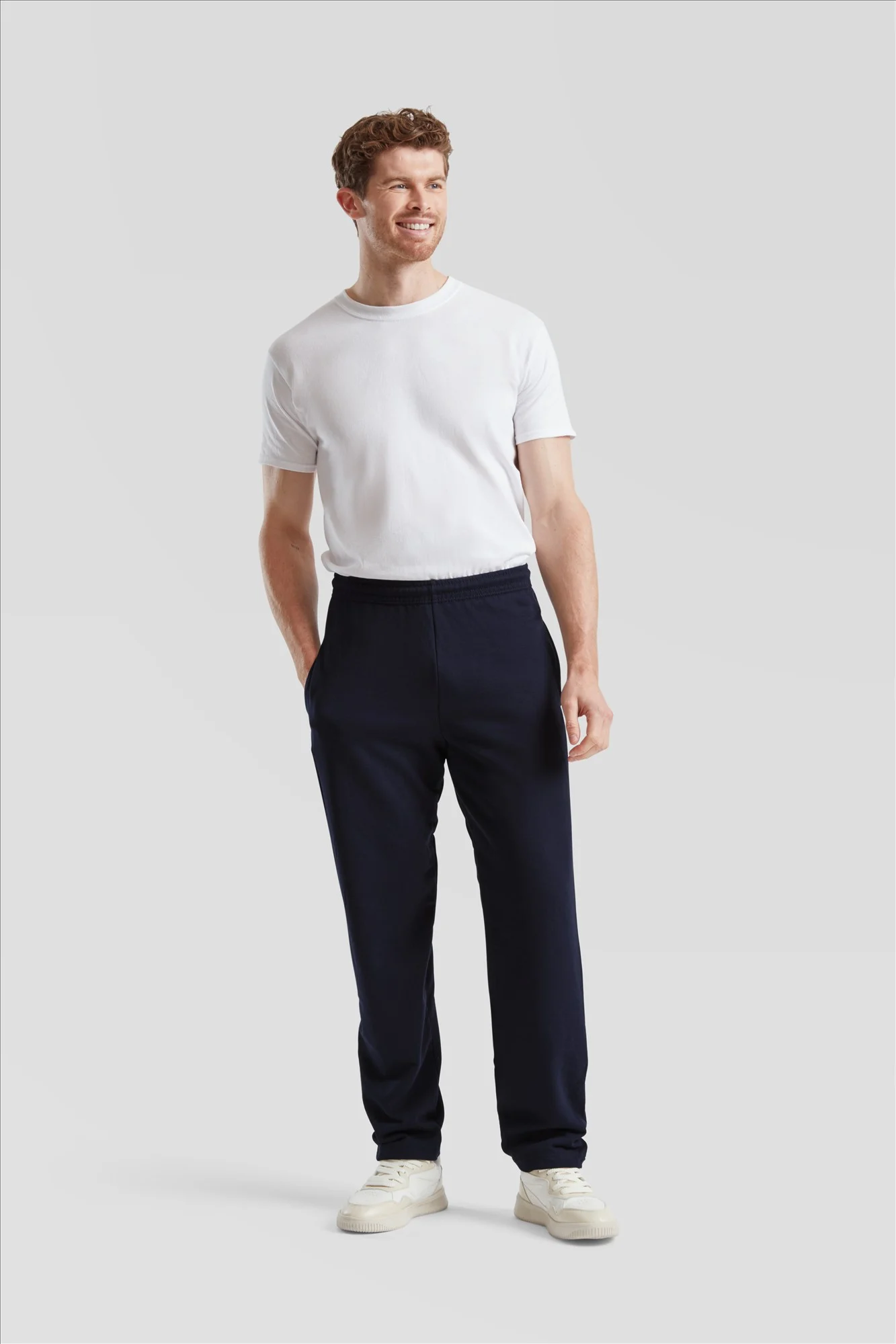 Fruit of the Loom Lightweight open hem Jogpants