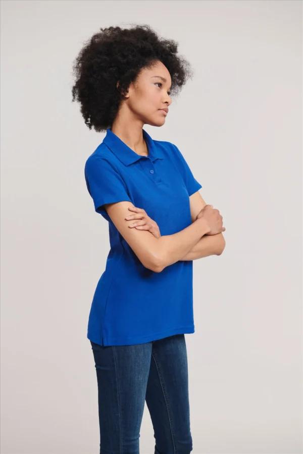 Russell Ladies Classic Polycot. Polo