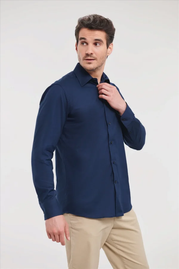 Russell Men LSL Tailored Oxford Shirt