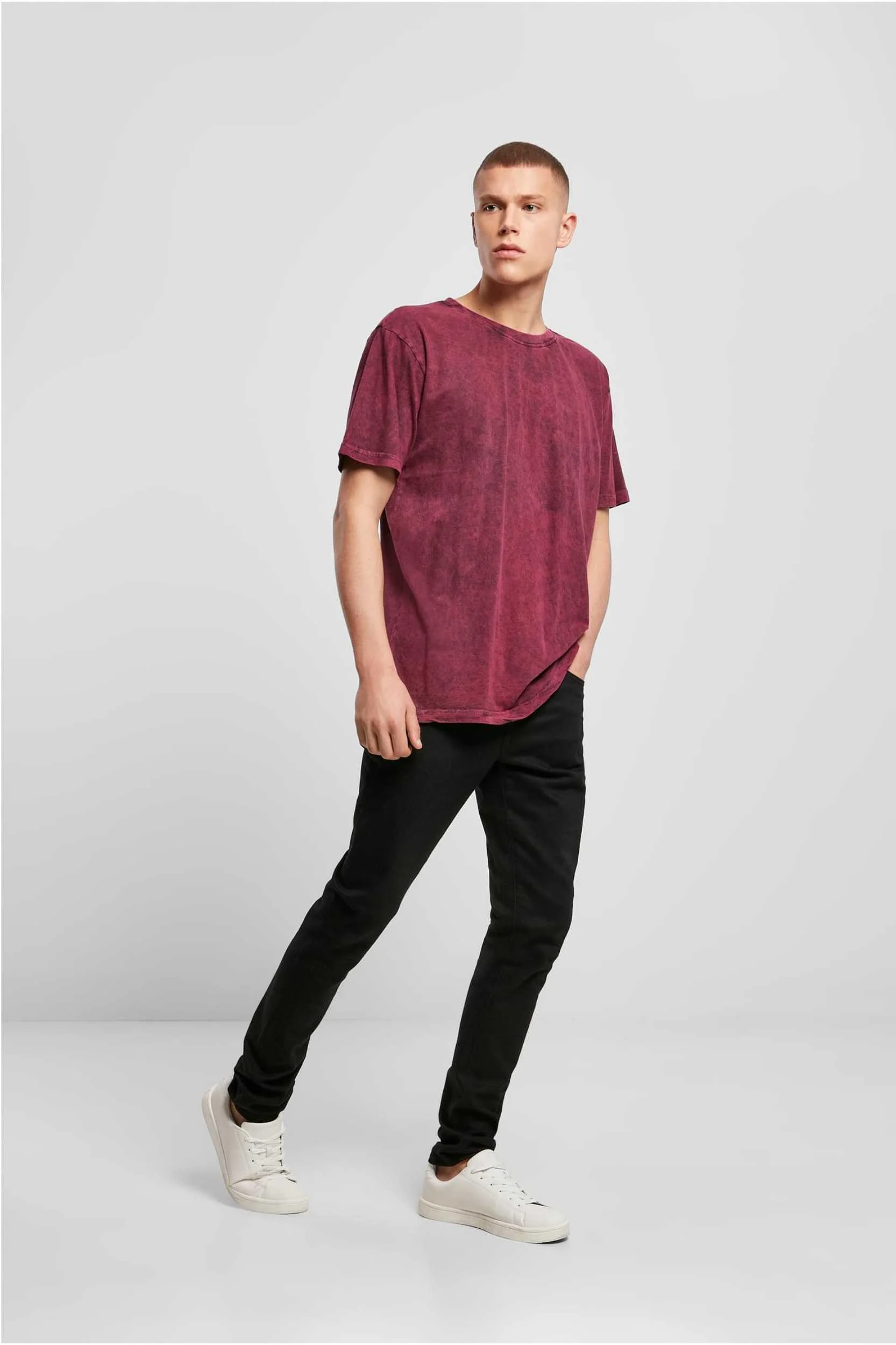 Acid washed tee
