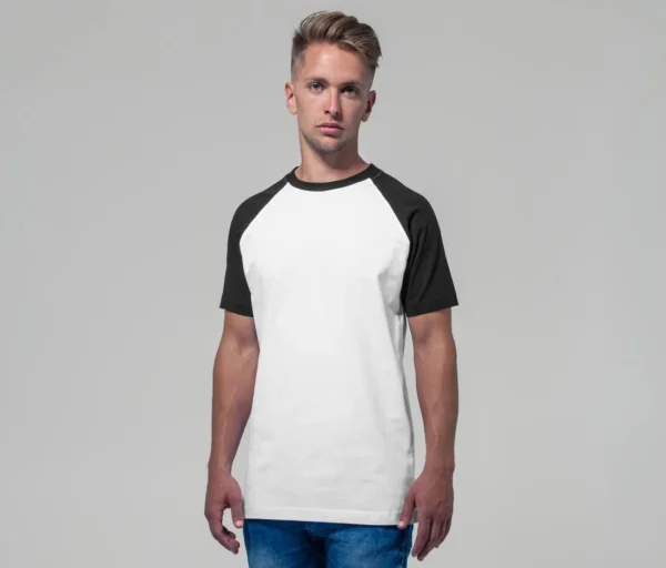 Raglan contrast tee