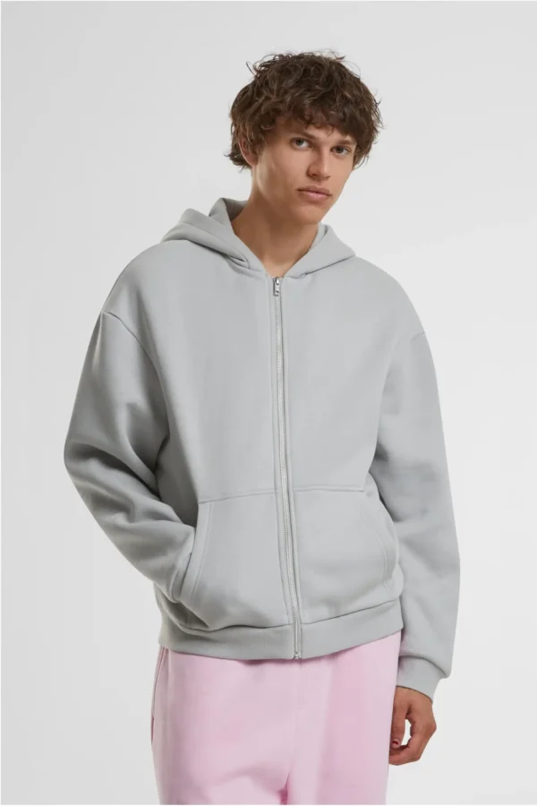 Fluffy zip hoody