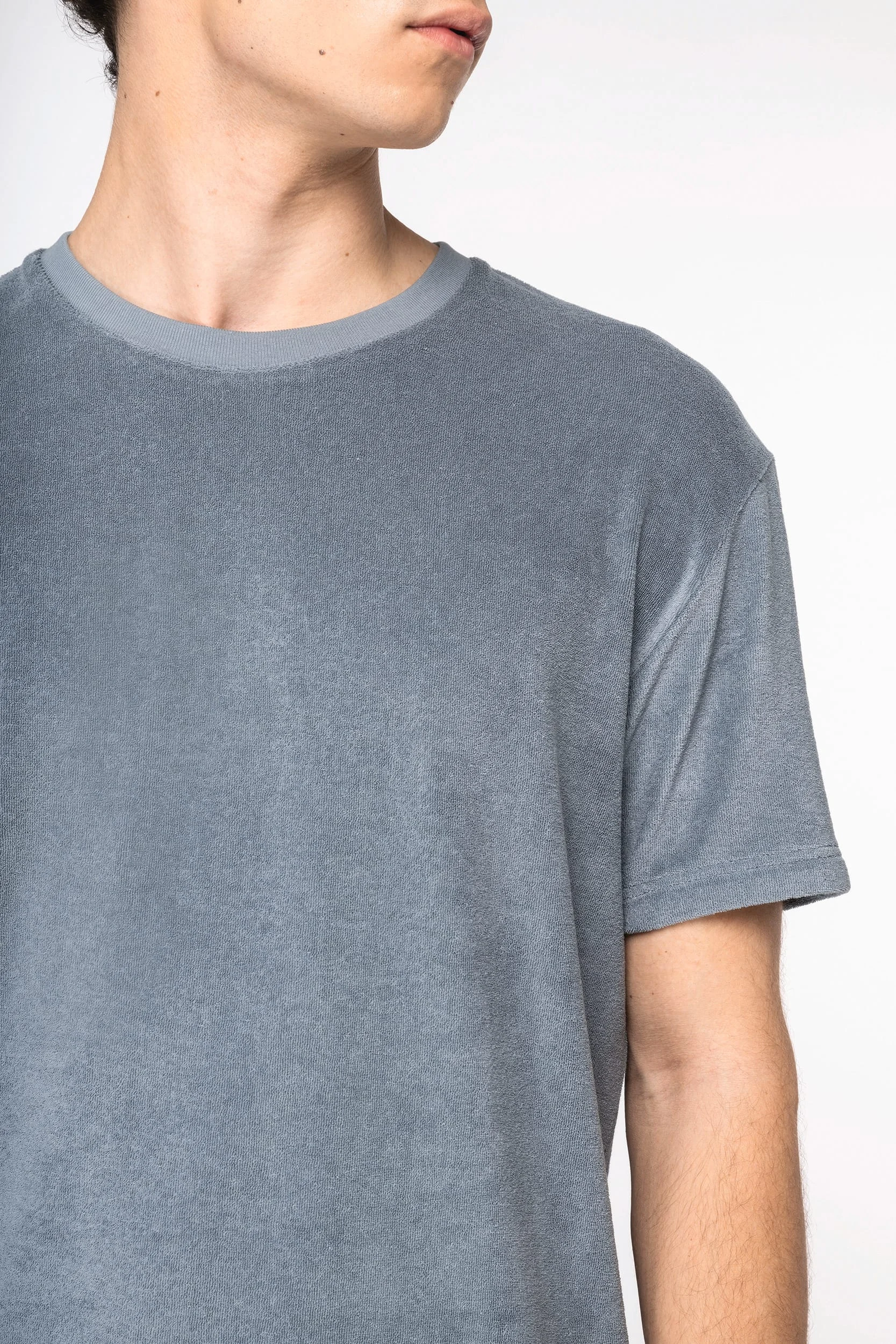 Ecologisch badstof herenshirt - Afbeelding 5
