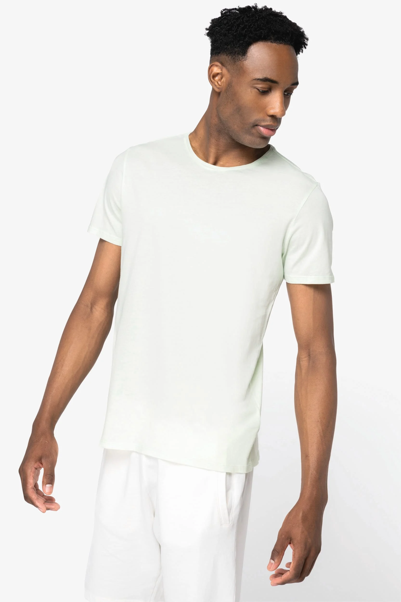 Ecologisch verwassen uniseks T-shirt - Afbeelding 3