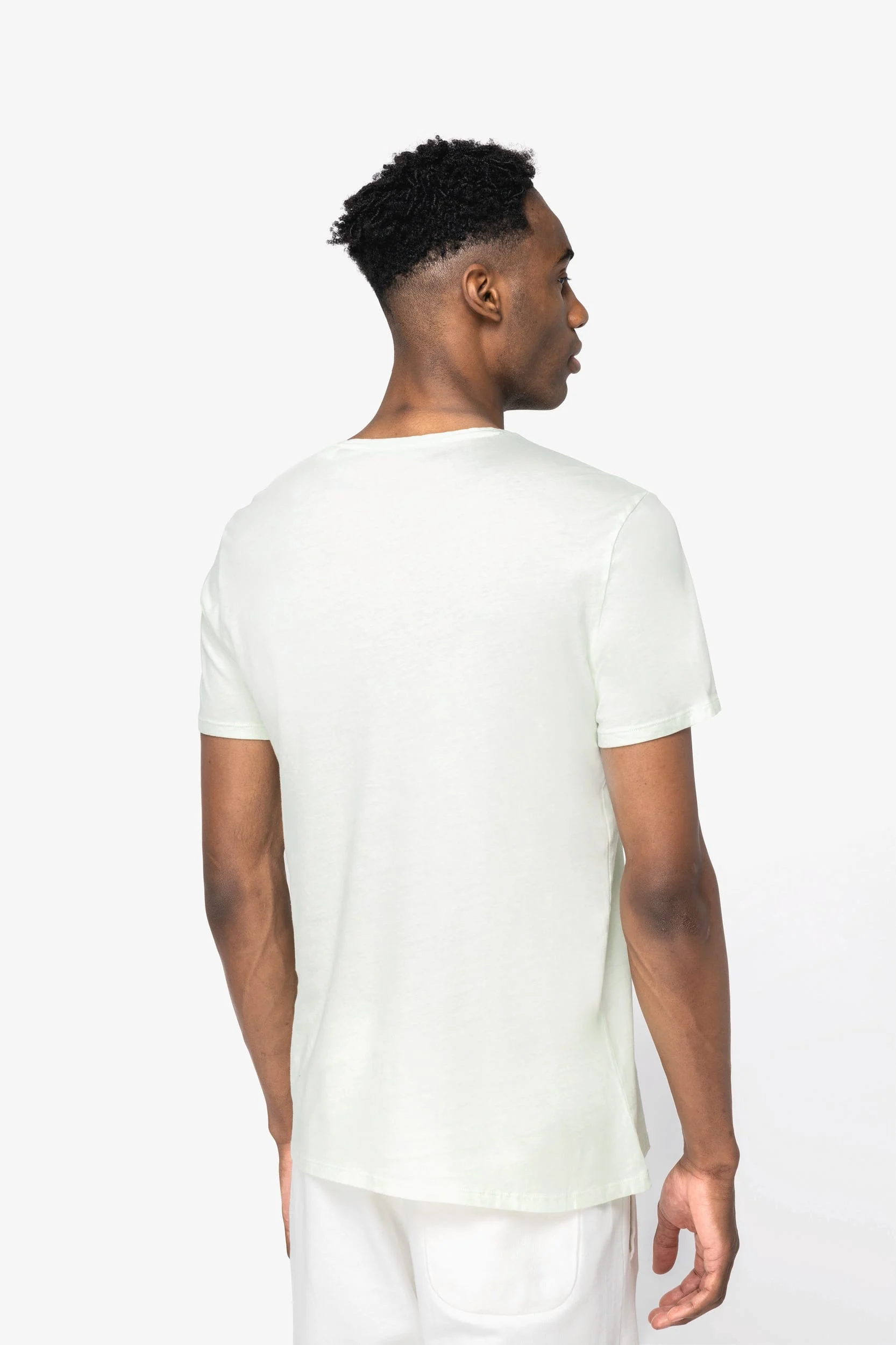 Ecologisch verwassen uniseks T-shirt - Afbeelding 4