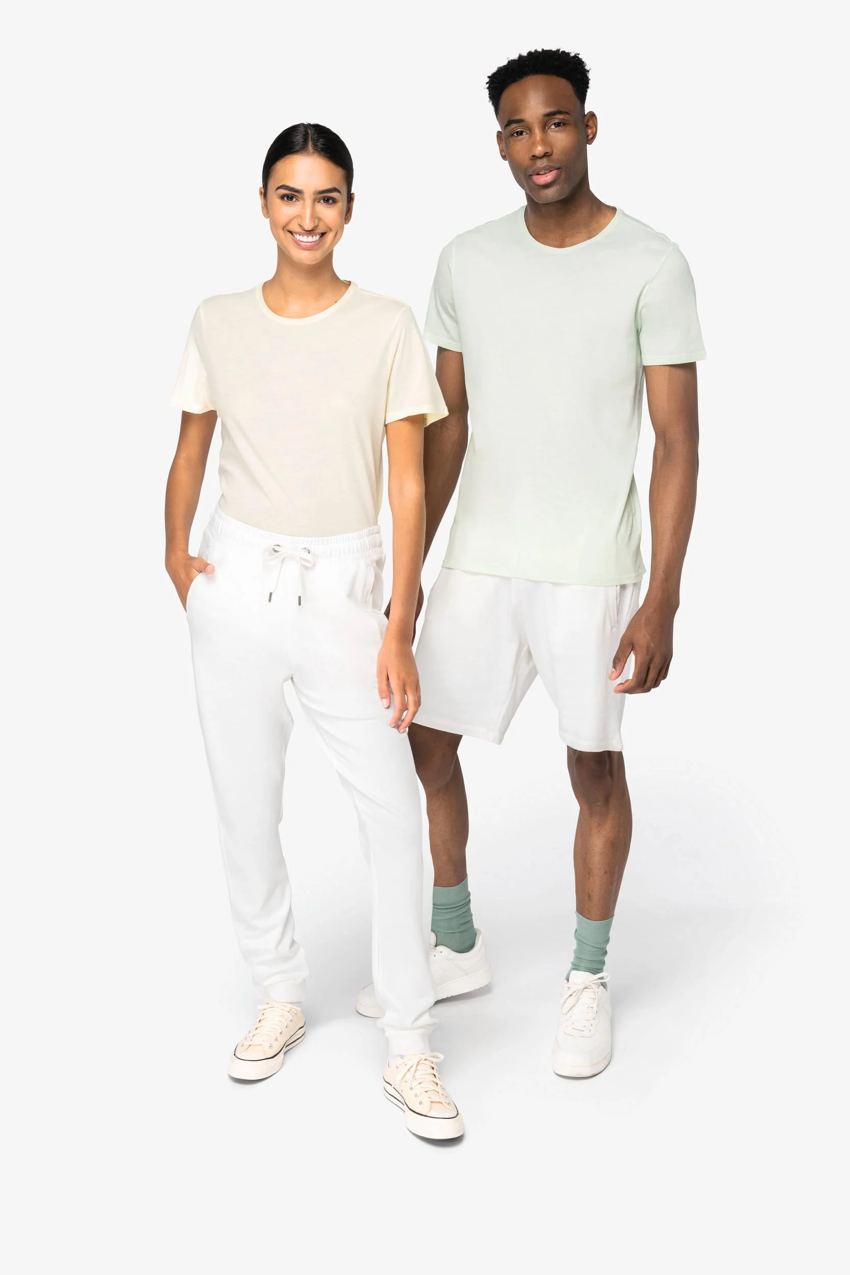 Ecologisch verwassen uniseks T-shirt - Afbeelding 2