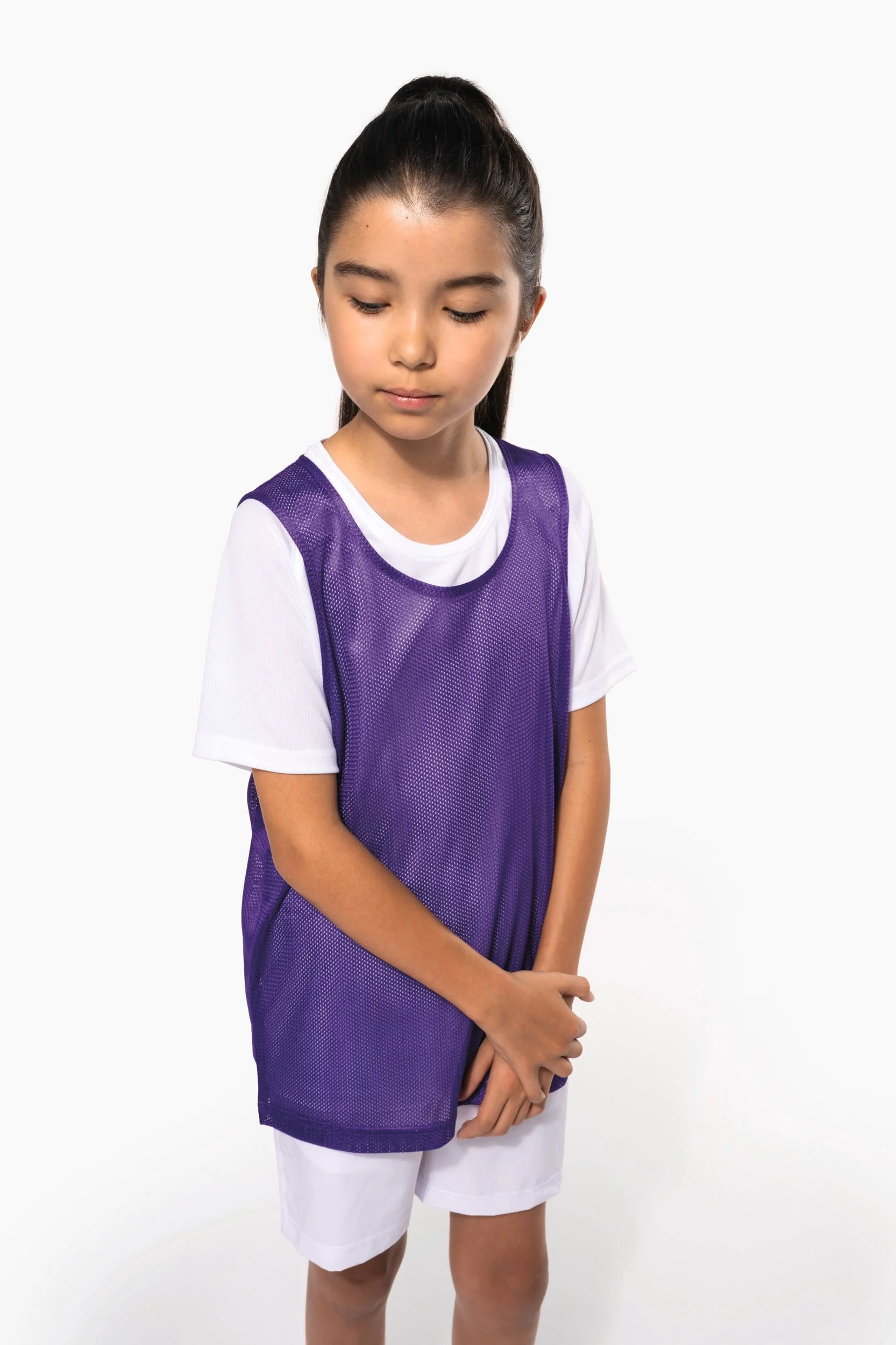 Licht multisport-hesje van mesh kids - Afbeelding 3