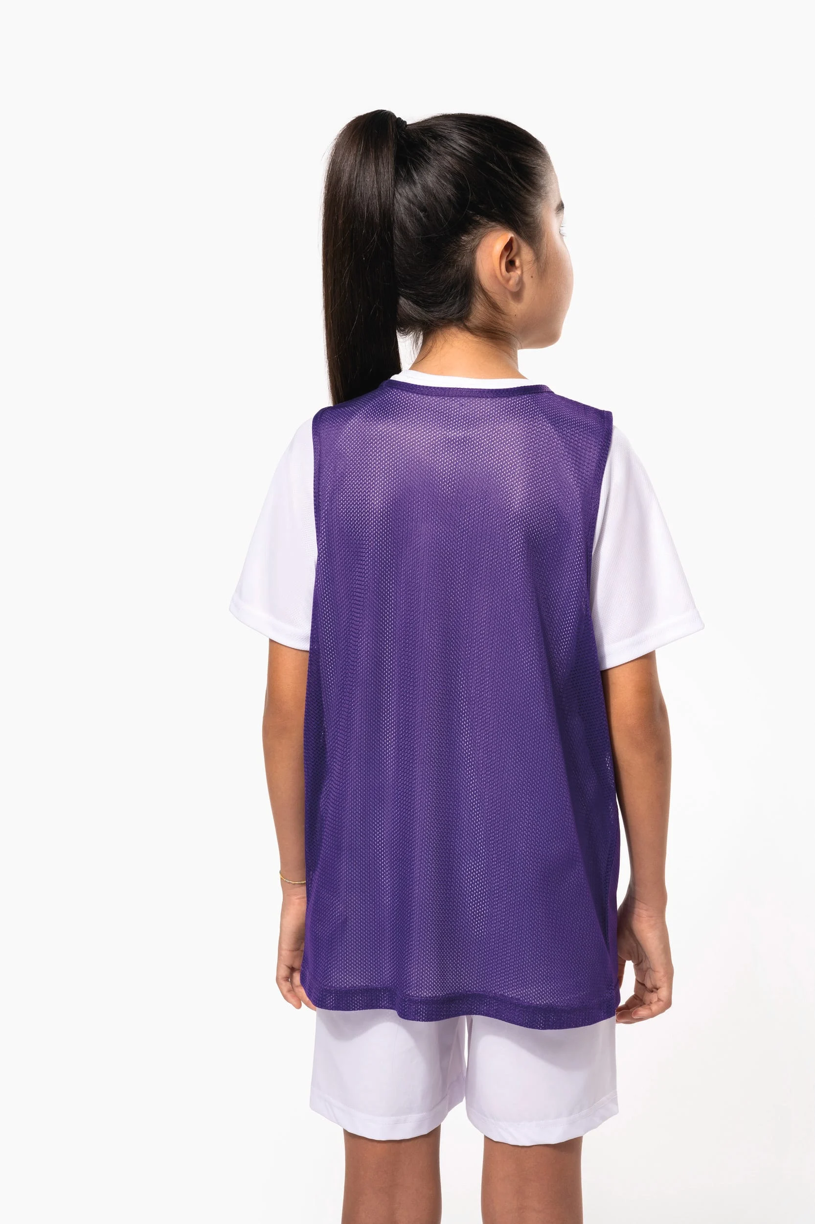 Licht multisport-hesje van mesh kids - Afbeelding 2