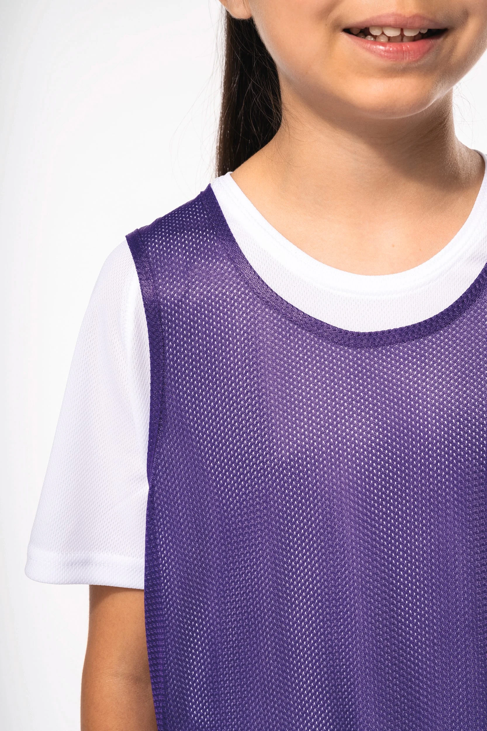 Licht multisport-hesje van mesh kids - Afbeelding 6