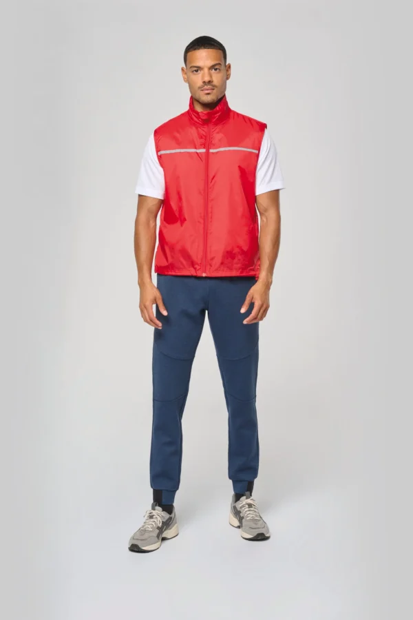 Runner- Gilet met meshvoering