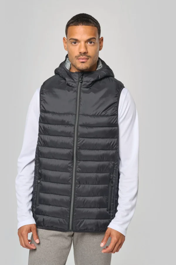 Bodywarmer met capuchon volwassene