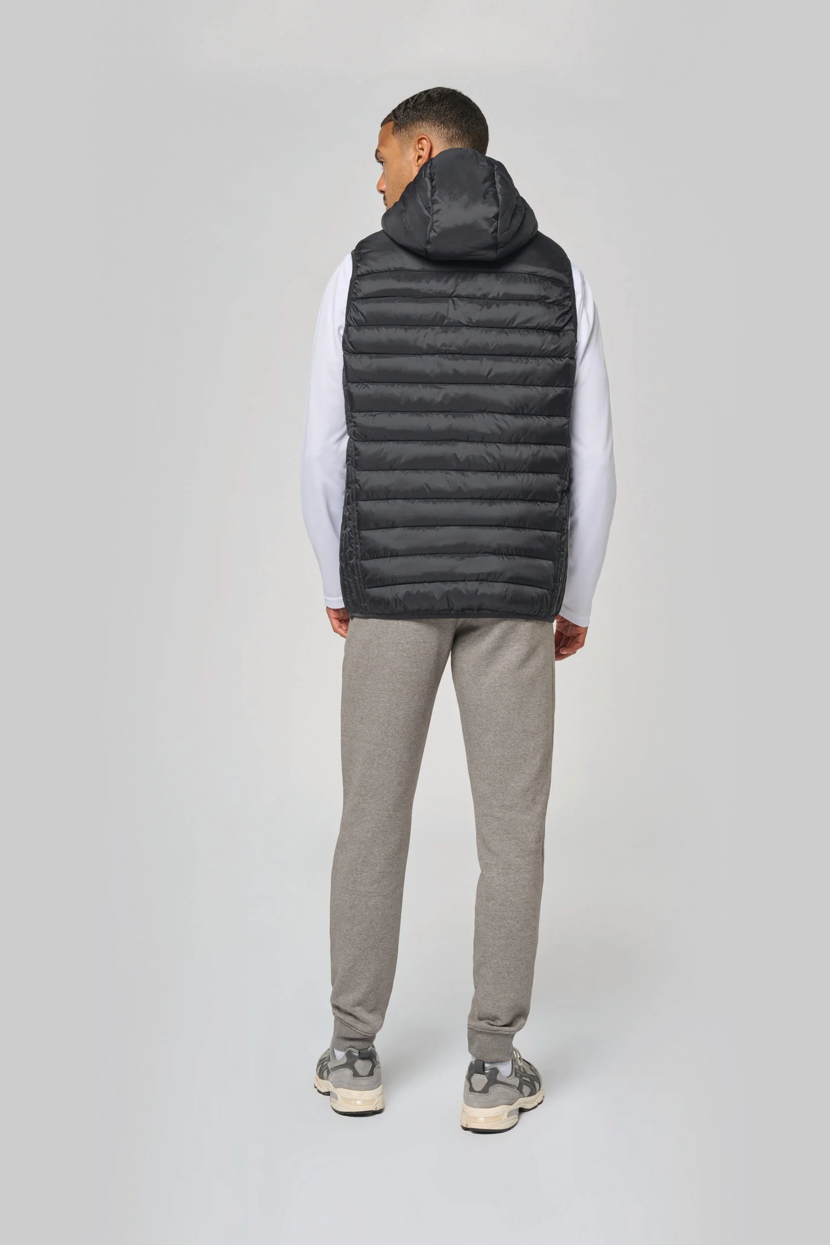 Bodywarmer met capuchon volwassene - Afbeelding 5