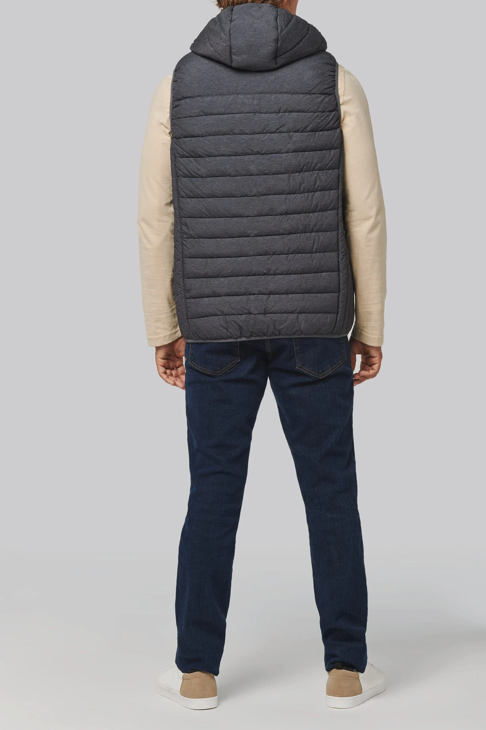 Bodywarmer met capuchon volwassene - Afbeelding 16