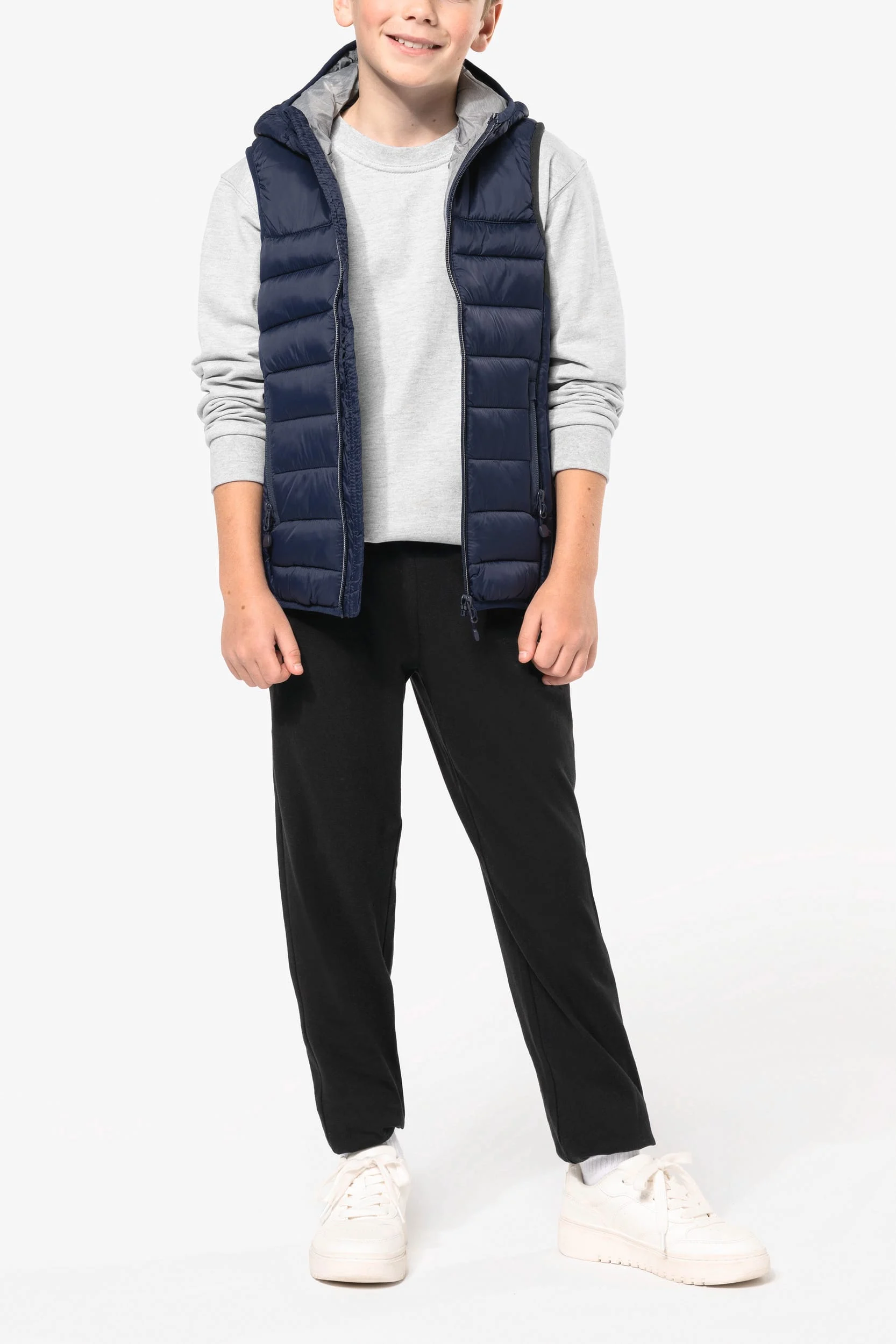 Bodywarmer met capuchon kids - Afbeelding 11