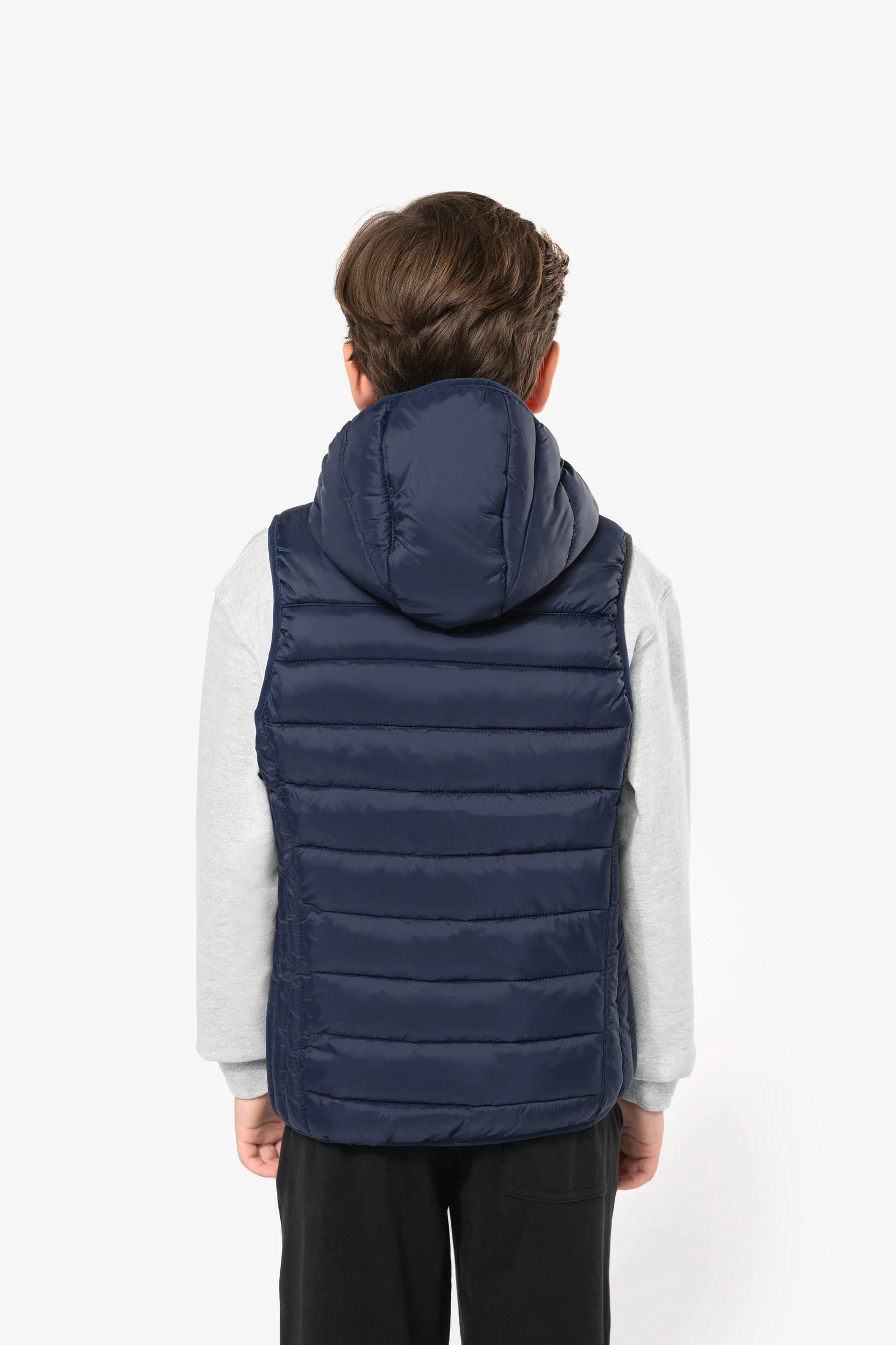 Bodywarmer met capuchon kids - Afbeelding 2