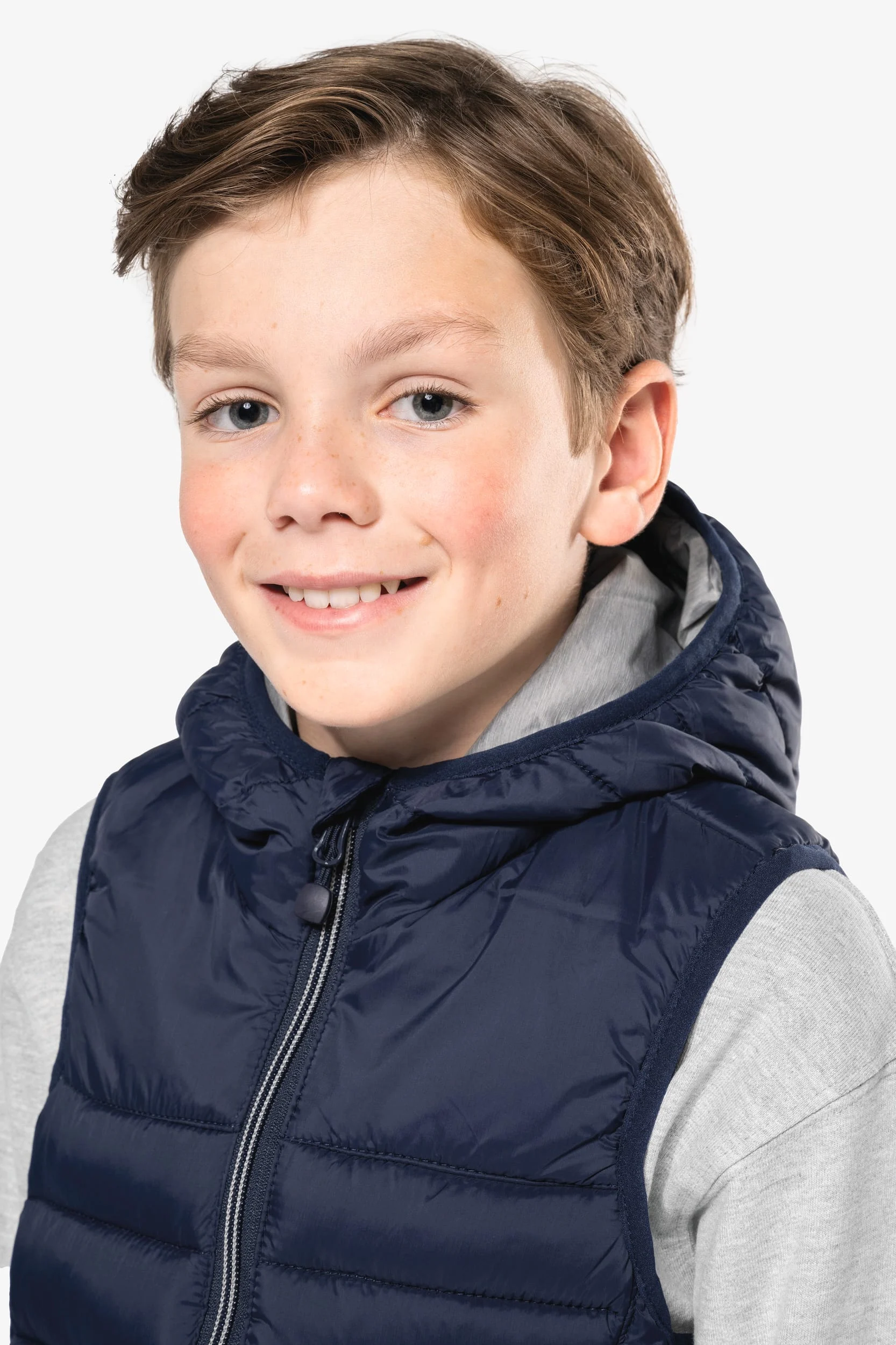 Bodywarmer met capuchon kids - Afbeelding 6
