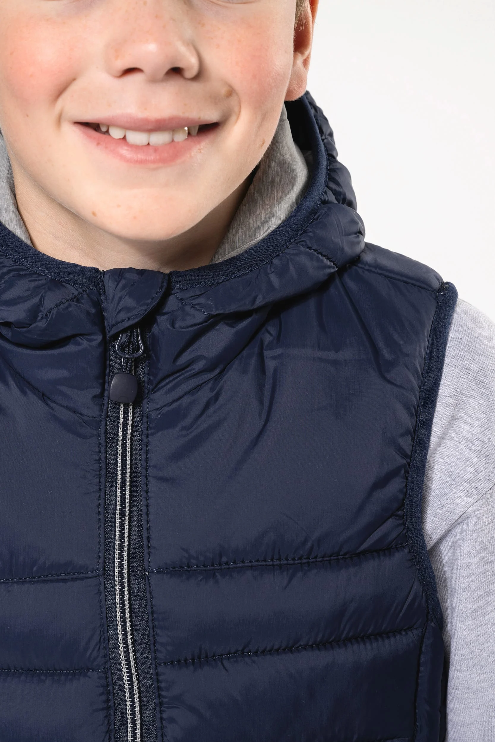Bodywarmer met capuchon kids - Afbeelding 7