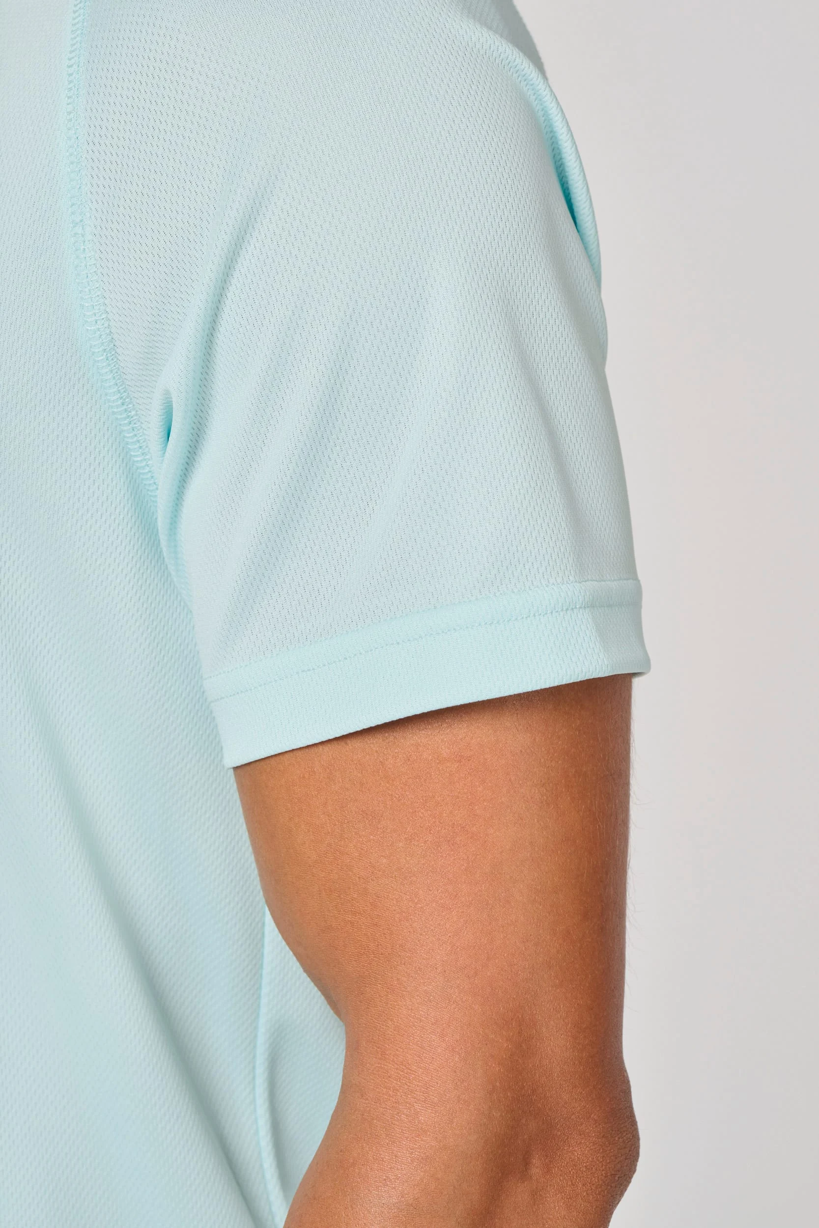 Gerecycled herensport-T-shirt met ronde hals - Afbeelding 17