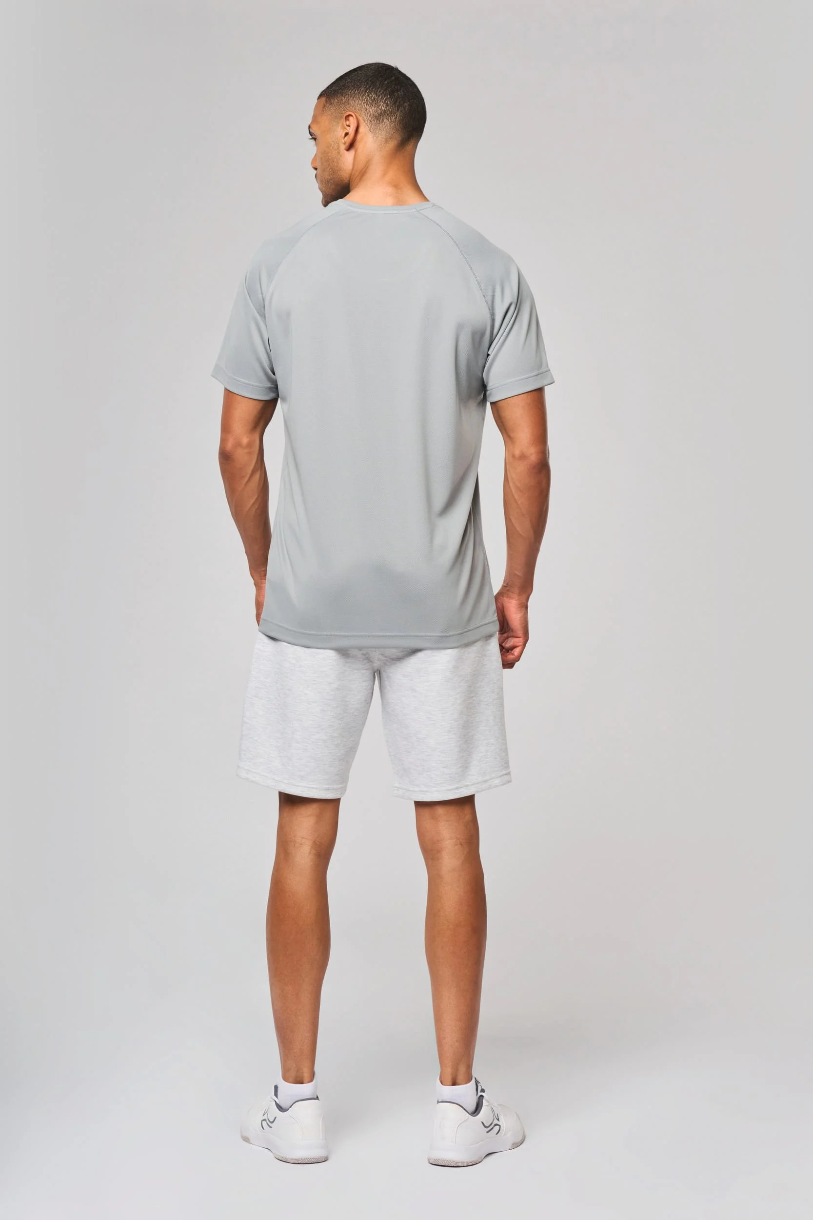 Gerecycled herensport-T-shirt met ronde hals - Afbeelding 28