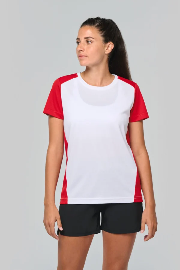 Ecologisch sport-T-shirt in twee kleuren voor dames