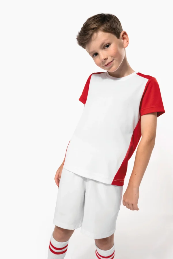 Ecologisch sport-T-shirt in twee kleuren voor kinderen