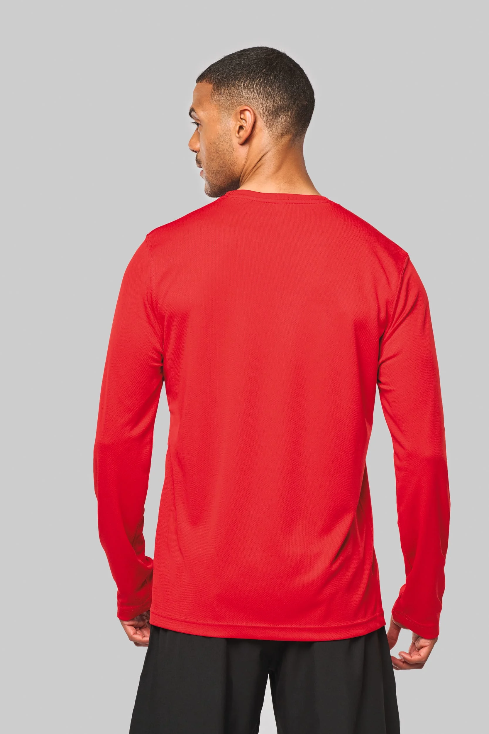 Herensportshirt Lange Mouwen - Afbeelding 2