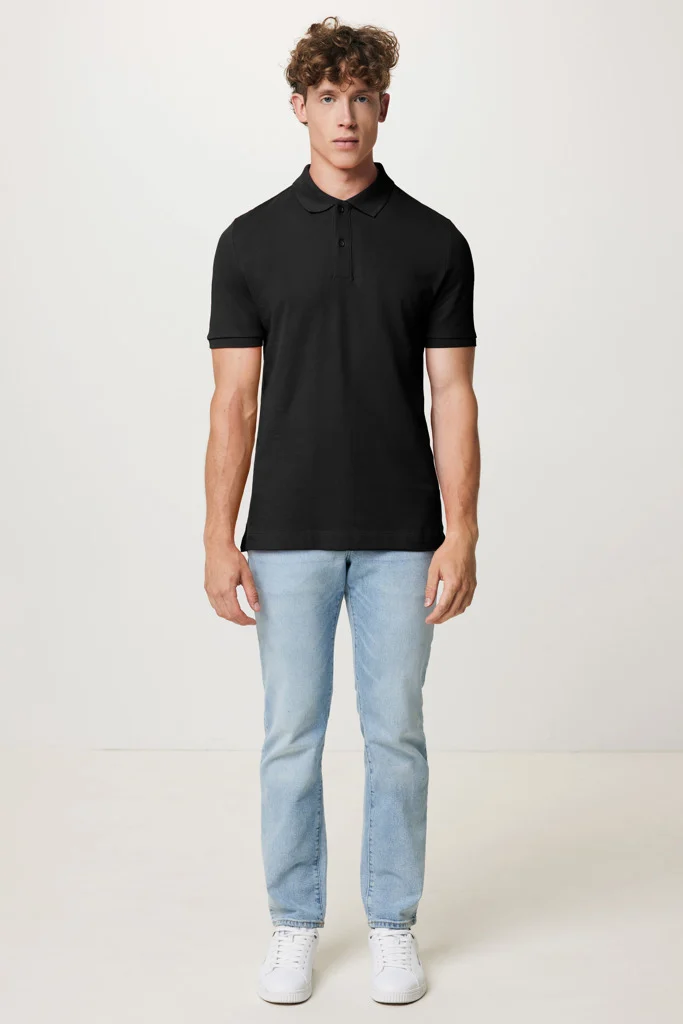 IQONIQ Yosemite gerecycled katoen pique polo