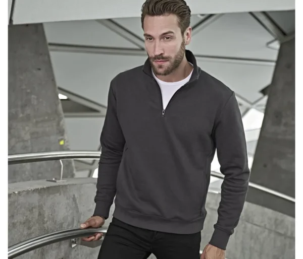 Tee Jays Half Zip Sweatshirt