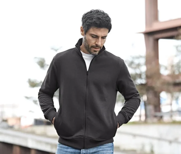 Tee Jays Full Zip Sweat Cardigan
