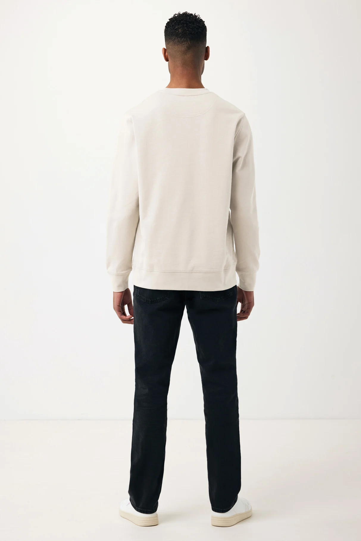 Sweater lichtgewicht van gerecycled katoen - Etosha IQONIQ - Afbeelding 7