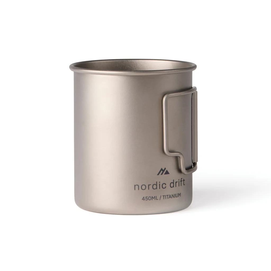 Nordic Drift Trail Ultra Light Titanium 450ml beker - Afbeelding 6