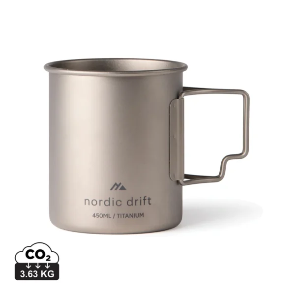 Nordic Drift Trail Ultra Light Titanium 450ml beker