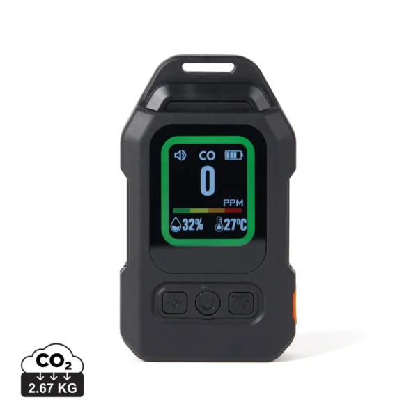 Nordic Drift Everest draagbare CO-melder met LED-alarm