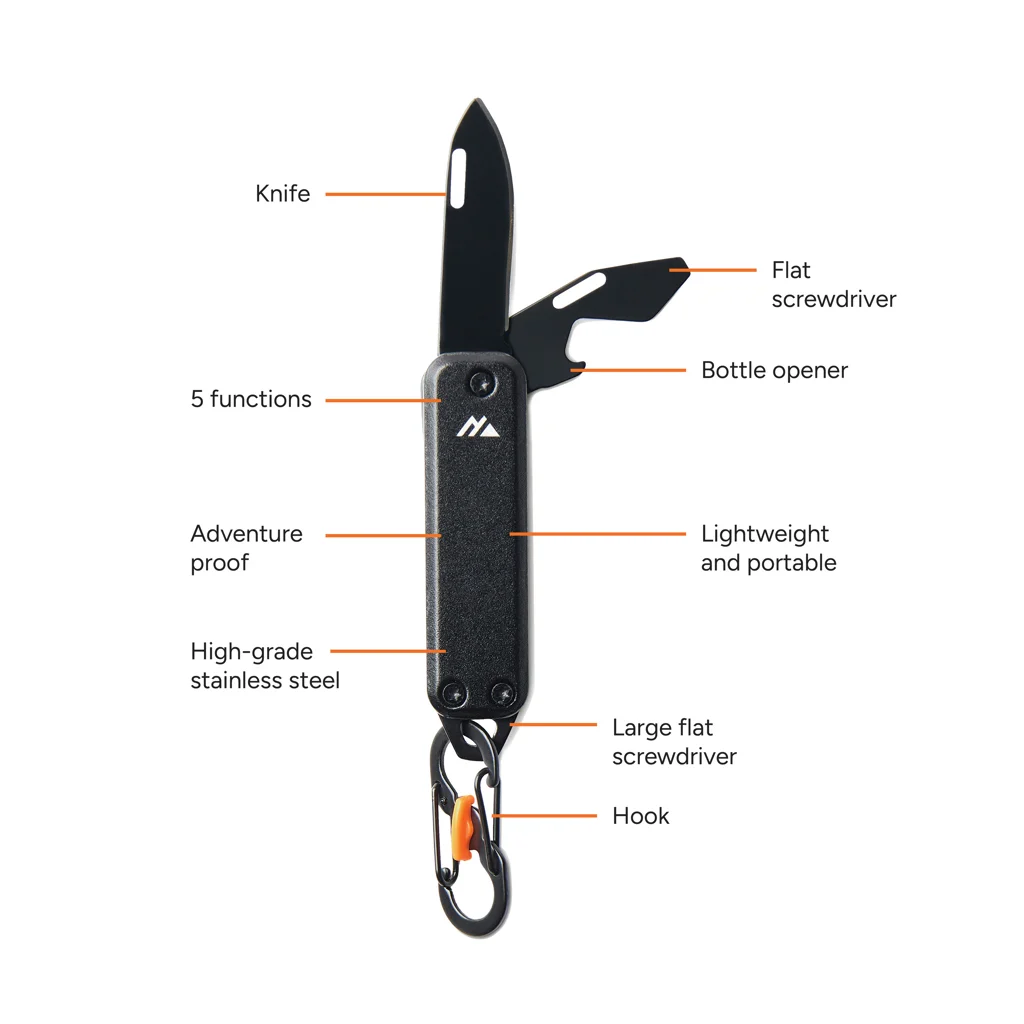 Nordic Drift Adventure sleutelhanger multitool - Afbeelding 3