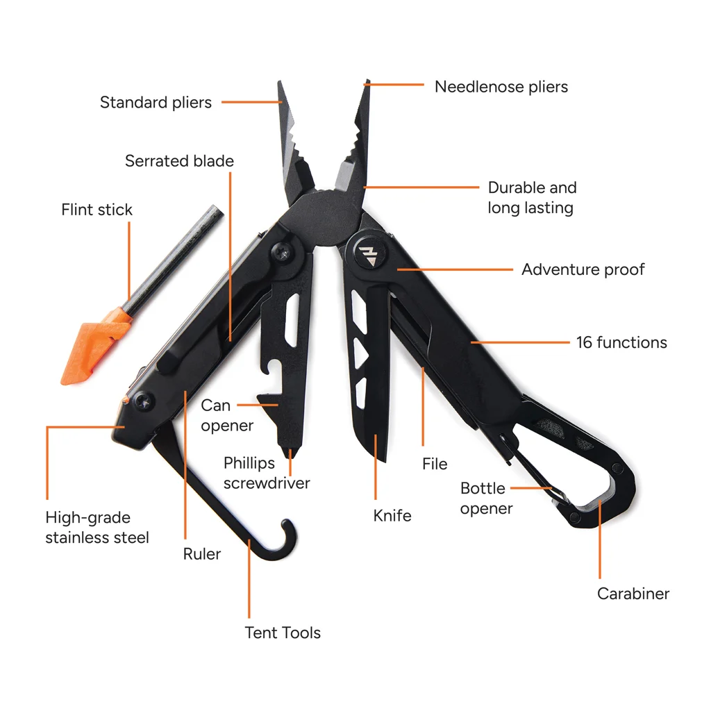 Nordic Drift Adventure multifunctionele tool - Afbeelding 2