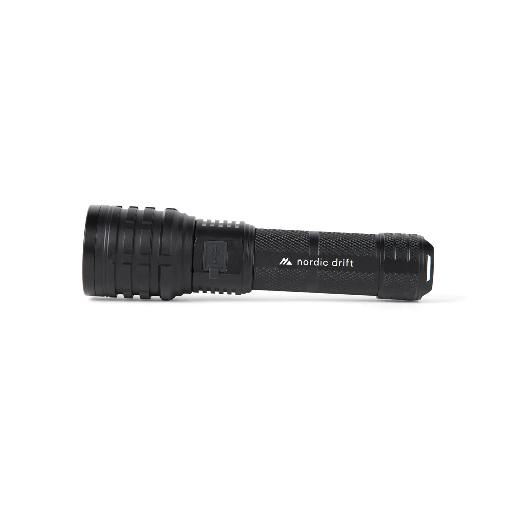 Nordic Drift Everest RCS krachtige zaklamp dubbele batterij - Afbeelding 3