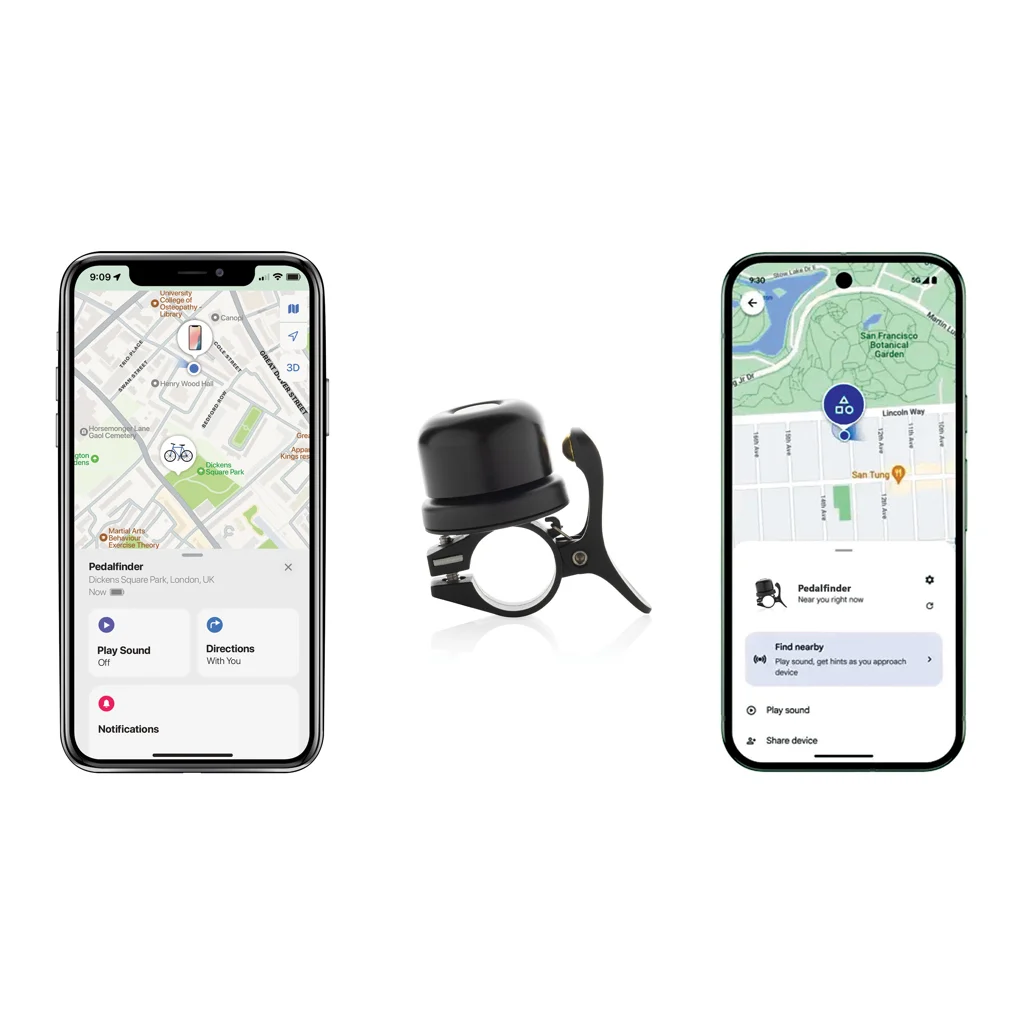 Bike Finder Dual fietsbel met wereldwijd lokaliseren - Afbeelding 3