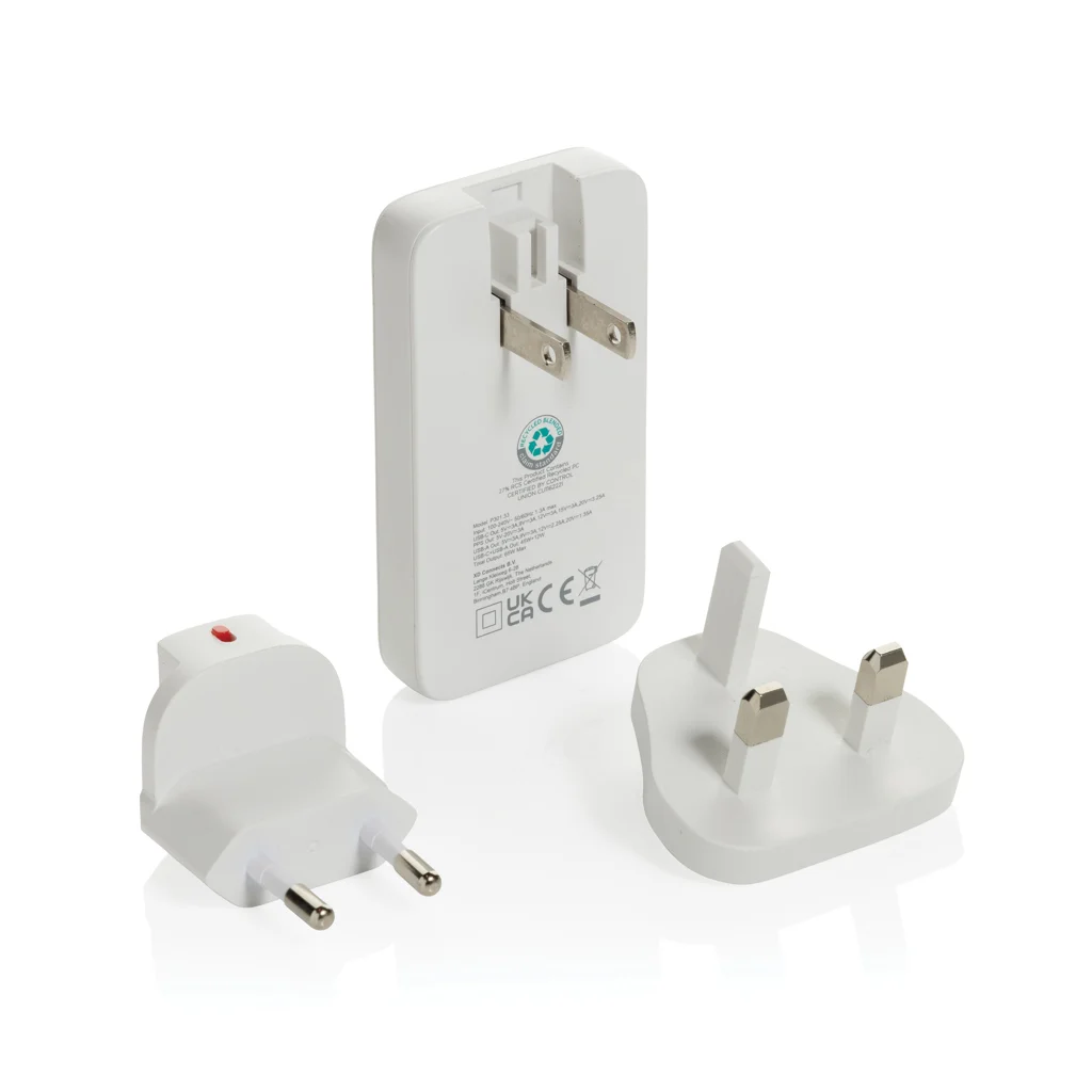 Fluxo RCS 65W platte GaN-lader met universele connectors - Afbeelding 2