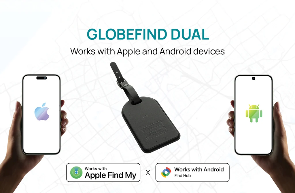 Globefind Dual RCS luggage tag met wereldwijd lokaliseren - Afbeelding 4