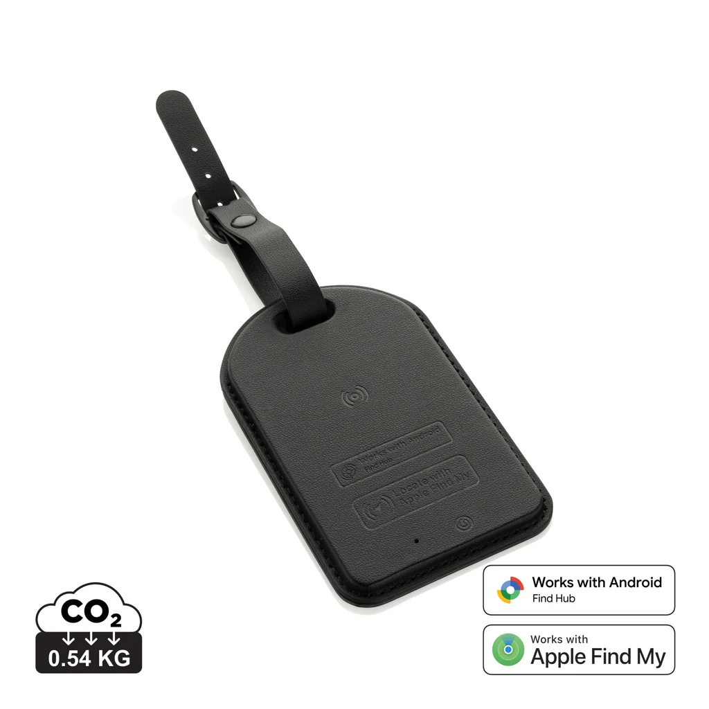 Globefind Dual RCS luggage tag met wereldwijd lokaliseren
