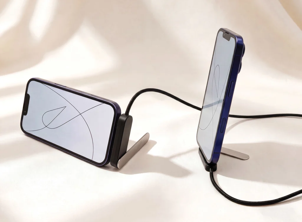 Aluvia RCS 65W PD-kabel met verstelbare telefoonstandaard - Afbeelding 8