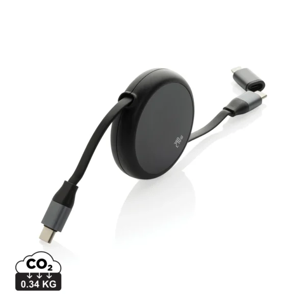 Terra recycled aluminum uittrekbare 240W kabel