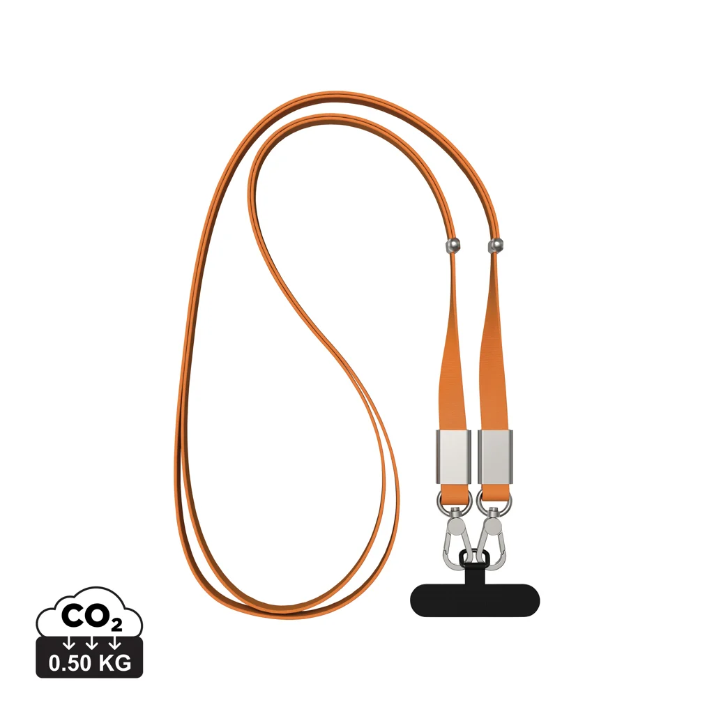Nivo RCS recycled PET Crossbody lanyard - Afbeelding 3