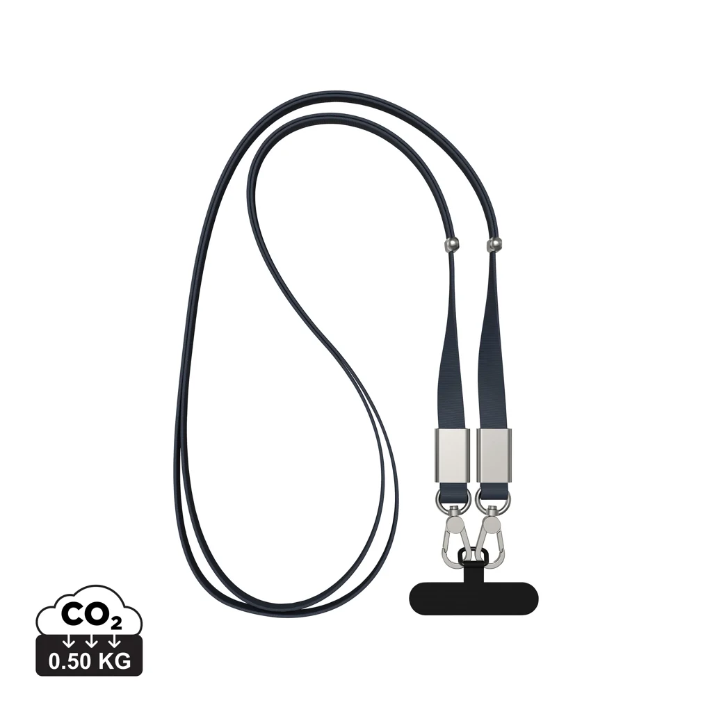 Nivo RCS recycled PET Crossbody lanyard - Afbeelding 4