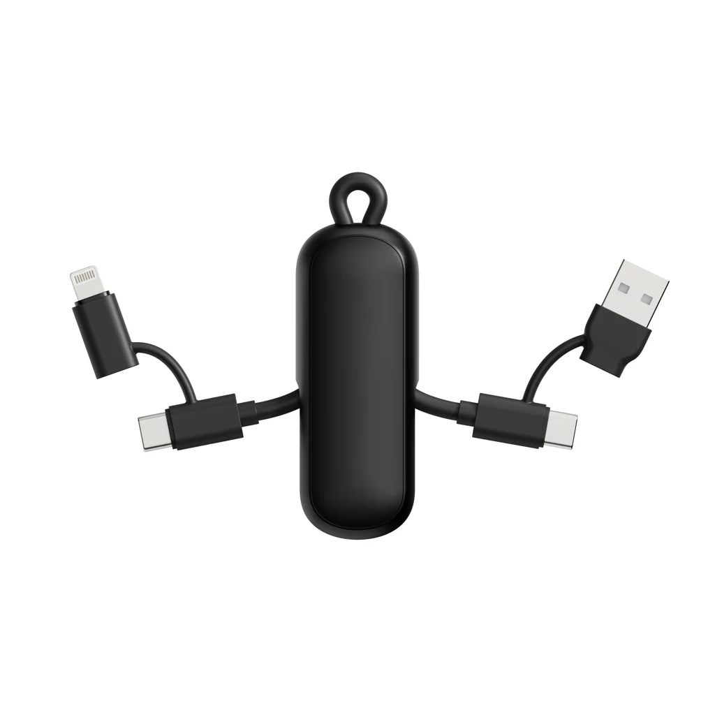 Urban Vitamin Dublin 100W 4 -in-1 keychain cable - Afbeelding 4