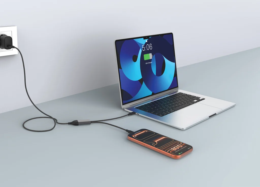 Terra 100W RCS Dual USB-C oplaadkabel - Afbeelding 6